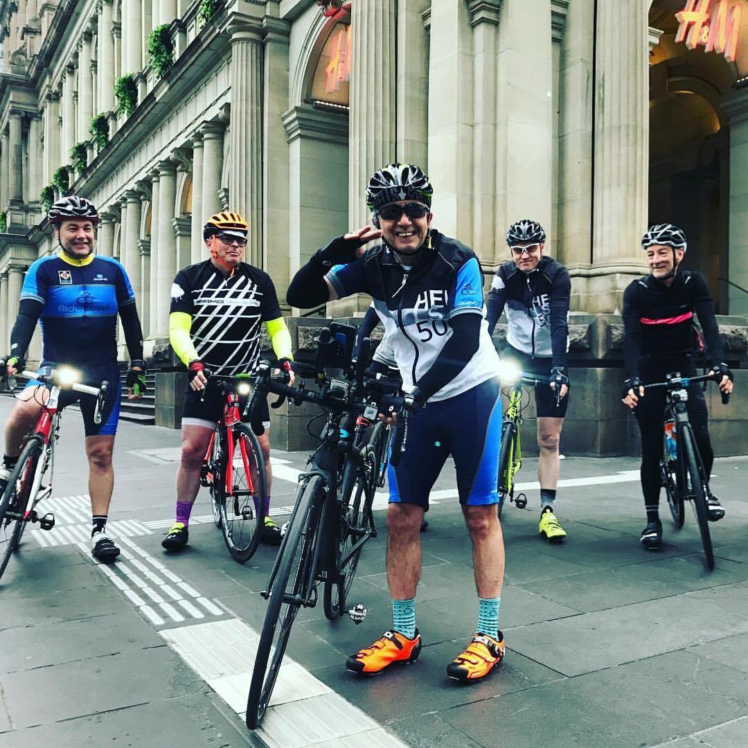 steernorth's tweet photo. Meet George Mihailides. Today, George set off on a 3,236 km ride from Melb to Cairns in UNDER 14 DAYS to raise funds for Steer North!#legend https://t.co/ee0v96L2c7