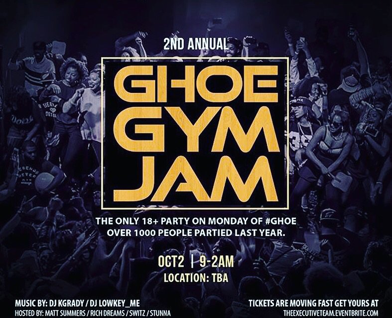 KinggRollxn's tweet photo. ⚠️ #2ndAnnual #GHOEGymJam ⚠️ 2500+ tixs sold Get $5 or $7 tix ASAP https://t.co/mQK2ShzQnw @MrKaress #GhoeAlert https://t.co/zrpIoB1dcS