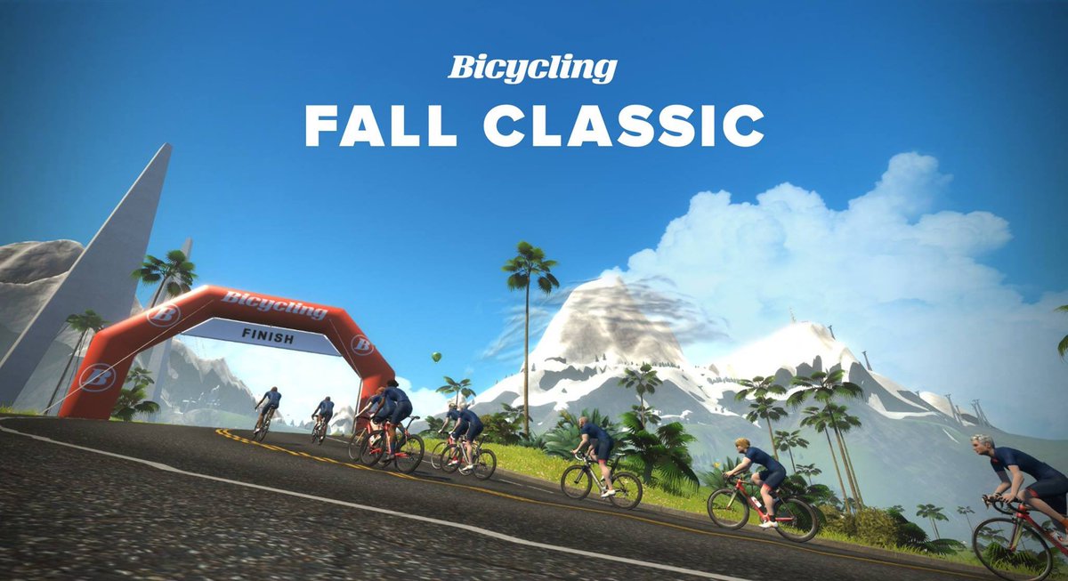 GoZwiftEvents's tweet image. 90 mins to the @BicyclingMag Fall Classic!

Take your pick from the 4 starting pens &amp;amp; register using Zwift Mobile Link App📱👍