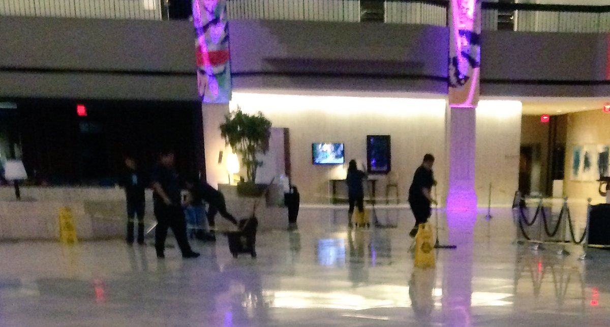 SadCongoer's tweet photo. Last night's fun is this morning's shameful toxic mess #awa2017 https://t.co/6ggMcXxg60