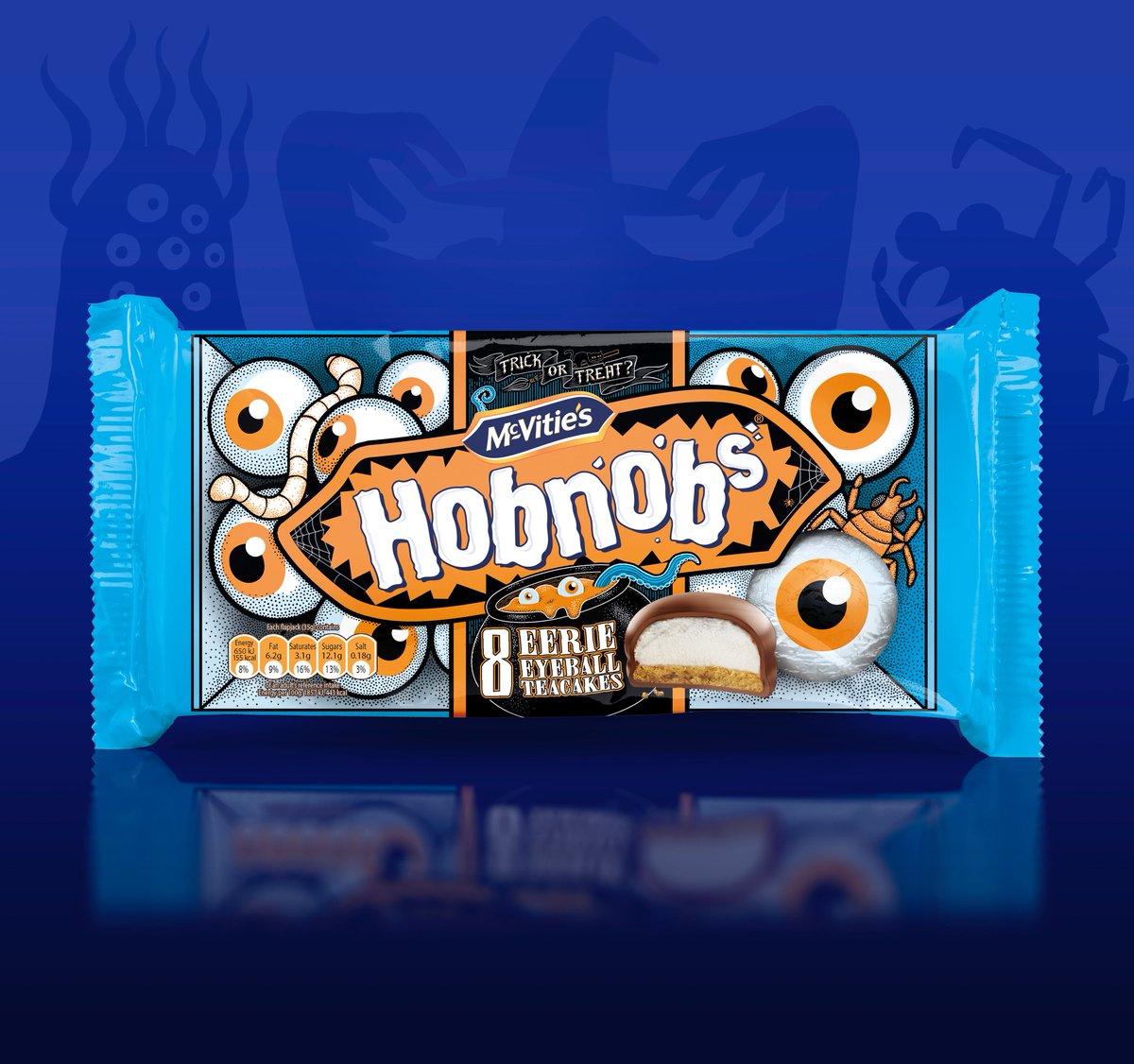 R_wilde's tweet photo. I designed @McVities limited edition Halloween cakes. Based on 'Witches Deli' ingredients. Go buy them all. @SpringettsBDC https://t.co/7Fyp6Kf24p