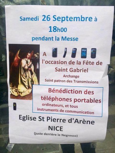 Sansdieux's tweet photo. L'Eglise se modernise... https://t.co/tzPWvZyCda