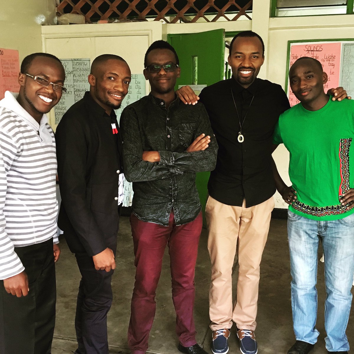 noelnderitu's tweet photo. Good times at @NCWaiyakiWay with these guys. Big up yourselves👊🏽 #TheBridgeTour https://t.co/jRxW6BEcdz