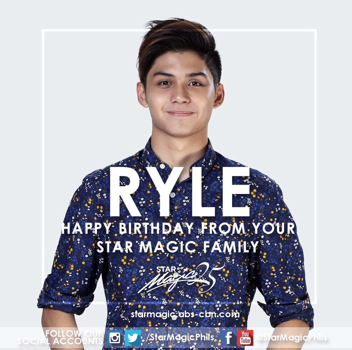 starmagicphils's tweet photo. Happy Birthday Ryle from your Star Magic family! https://t.co/IkWr1nvPsA