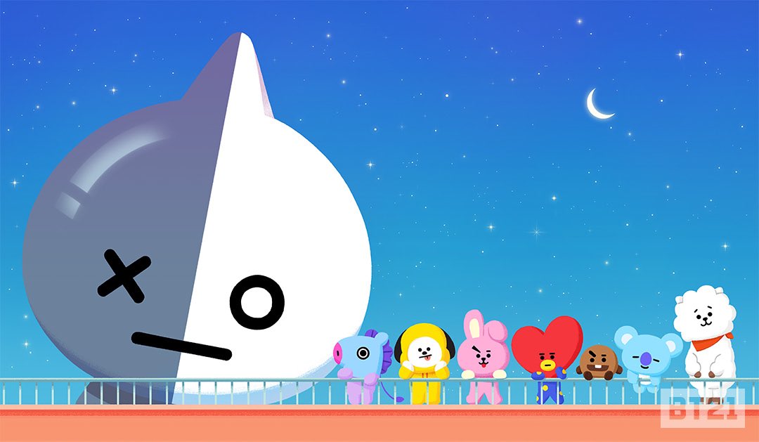 BT21 on Twitter: "Stars! #BT21 #우주스타 #슈퍼스타 #SUPERSTAR #UNIVERSTAR #TATA