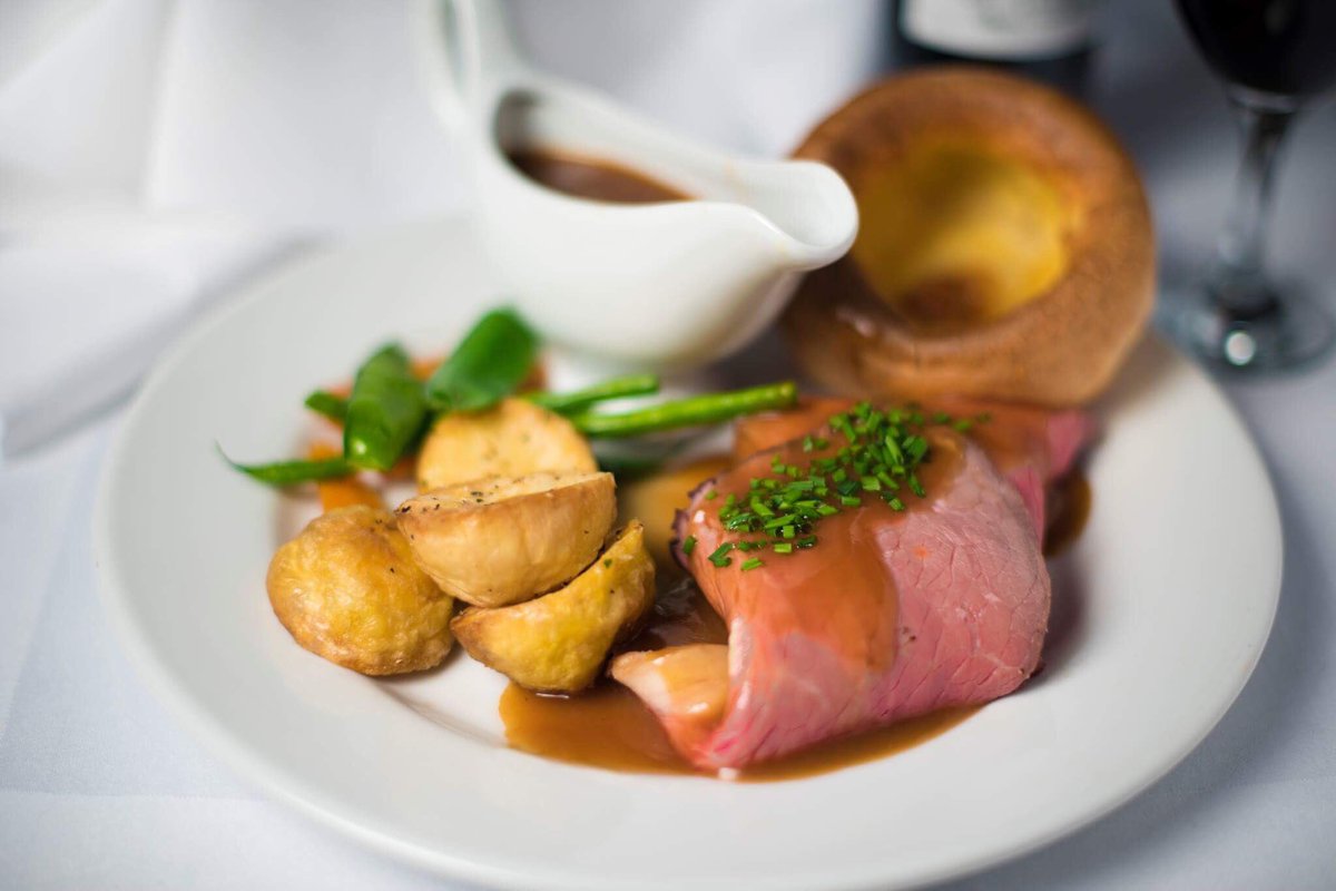 We’re craving a Sunday Roast at <a href="/CastleInnCCombe/">The Castle Inn</a> with all the trimmings this lunchtime! Where are you spending your Sunday? #LoveBritishFood
