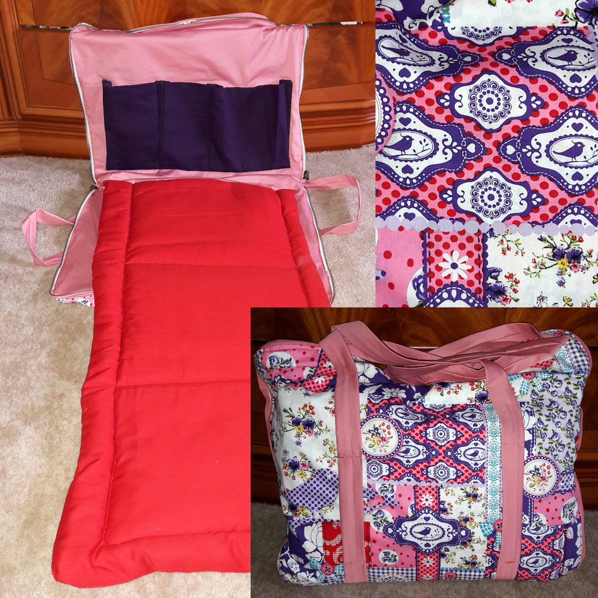 Cust0diana's tweet photo. The diaper bag for my sister in law is finish now.Hope she like her birthday present...
#diaperbag #selfemade #birthdaygif #toomichkitsch https://t.co/kVqpni3KSu