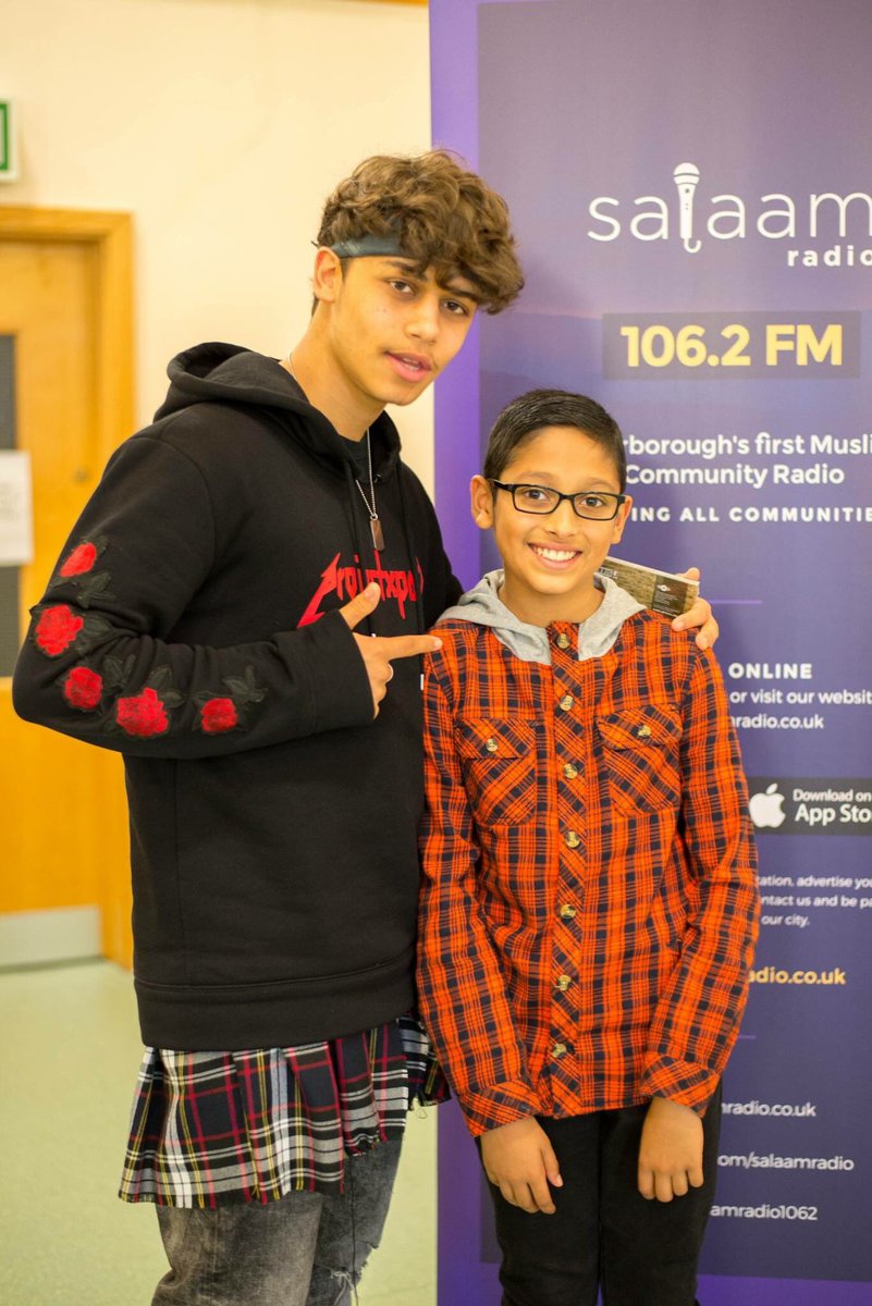 salaamradio1062's tweet photo. Harris J at Salaam Radio Studios. @HarrisJOfficial https://t.co/iDMfdRqXYW