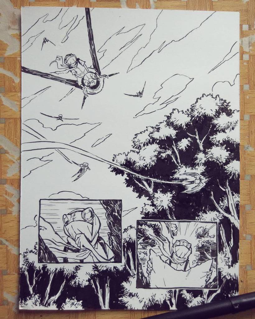 heruajijaladara's tweet photo. Bird riders approaching. Let's see how the story goes.
#artwork #drawing #bird #birdrider #swift #inktober #inkto… https://t.co/mQrn3OFd5D https://t.co/3eBOriNkkW