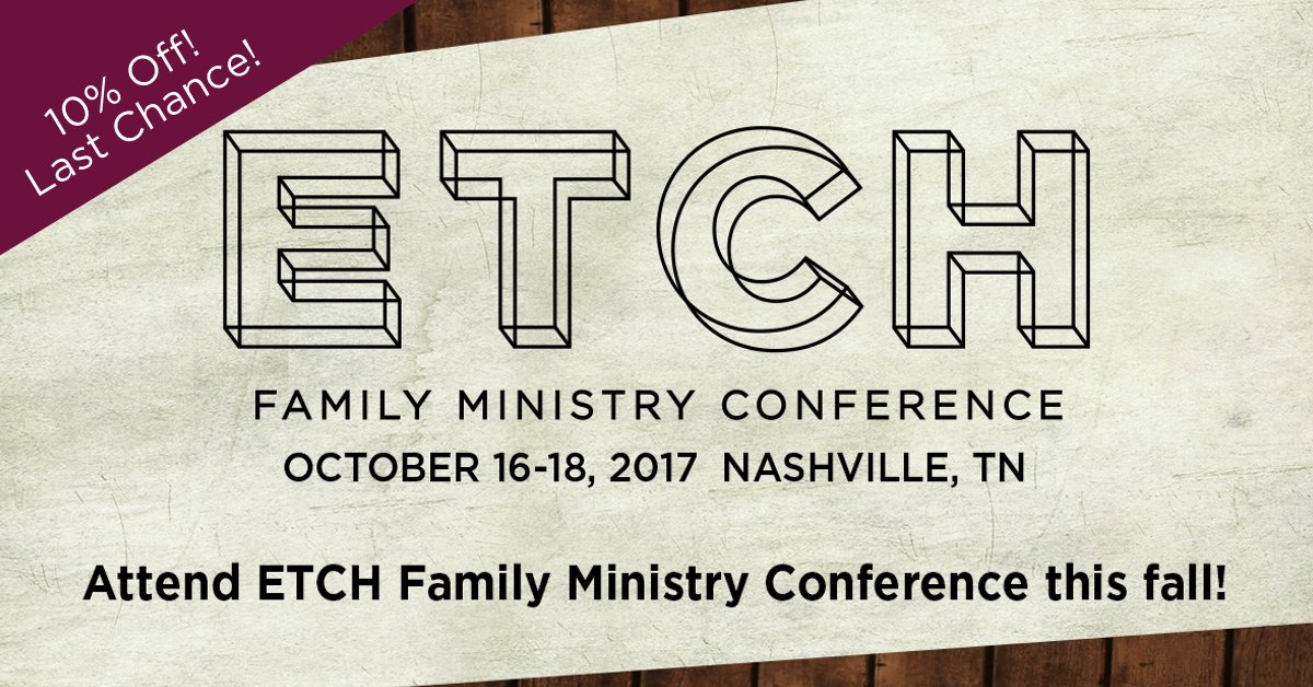Lifeway's tweet photo. Time is short! 10% off registration to #ETCH2017 in #Nashville with the code NOTHINGLESS. Register here: https://t.co/YqXHO05Yos https://t.co/es9pB7ZDdg