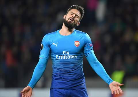 MADEINTUNJA's tweet photo. Cuando se te sale el huevo con todo y cascara 
#Arsenal #OlivierGiroud https://t.co/6zaxRf7G58