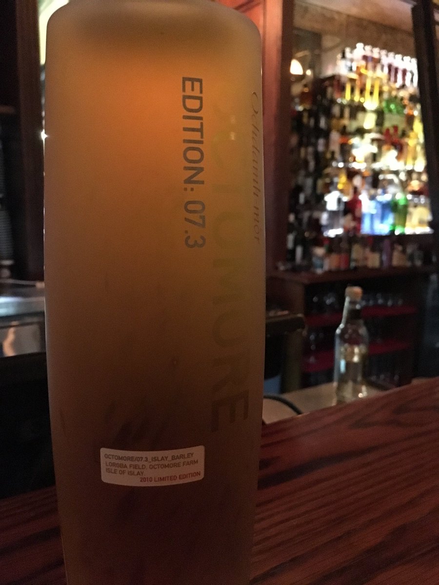Octomore 7.3 is an excellent dram. And this is coming from someone that doesn’t like peat.