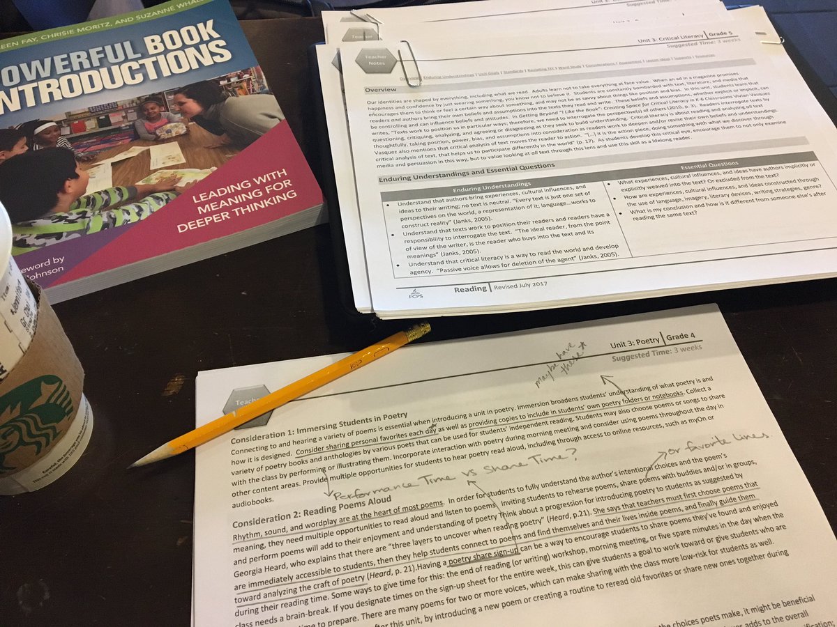 jensweda's tweet photo. Gettin' it done this morning. #unpack #gettingmylearningon https://t.co/ivudWMposC