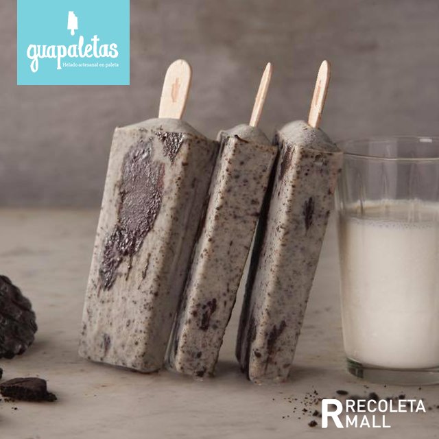 recoletamall's tweet photo. ¿Algo más tentador que esto? Ya podés encontrar en nuestro local el nuevo sabor Cookies and Cream 🙌🏼 @Guapaletas https://t.co/I7aehD5r46