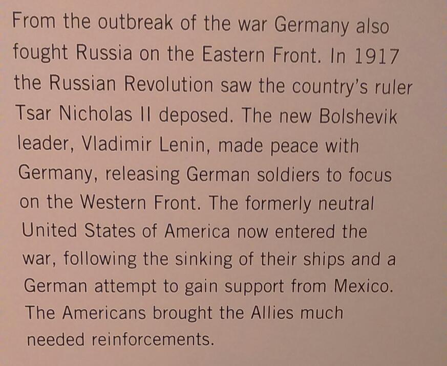 Liv_Archer's tweet photo. Sorry #YorkCastleMuseum, not quite sure that's the timeline of 1917 Russia... #TwoRevolutions #RussianRevolution https://t.co/qp2pW08aSQ