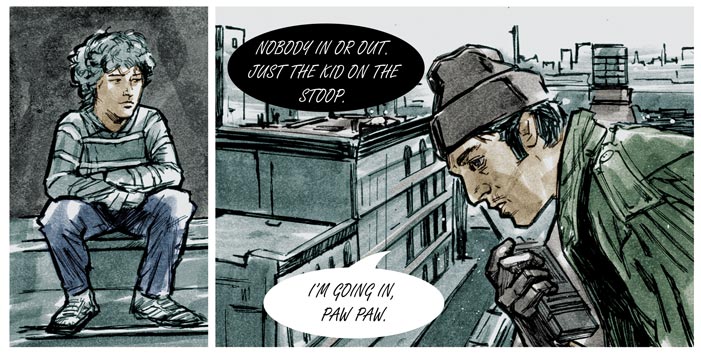 OMHDraws's tweet photo. #WayOfTheMask Issue 1, panels 4&amp;5. #makingcomics
Subscribe by leaving a comment here and get pages delivered via email. https://t.co/Rp9vxGWYze