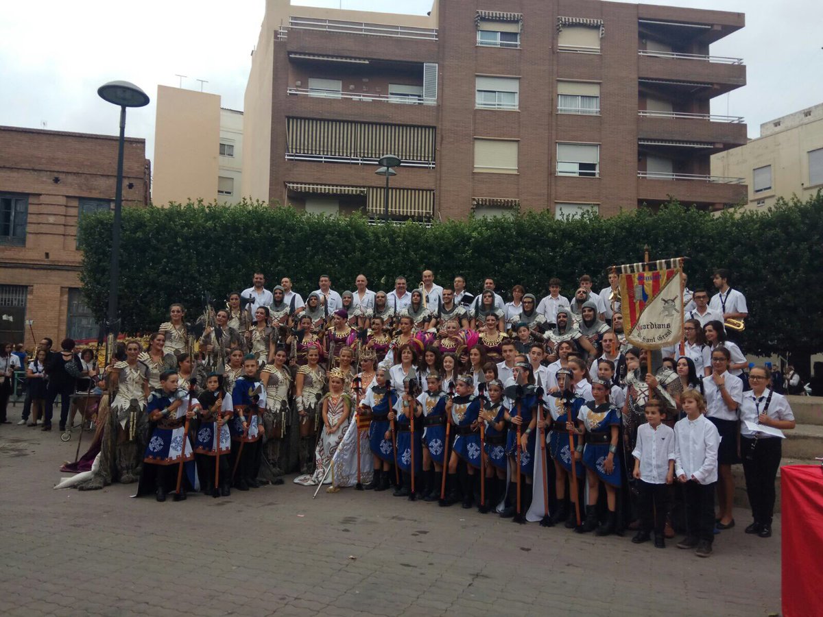 🎺🥁⚔️Gràcies <a href="/LLancersSagunto/">Llancers de Morvedre</a> per deixar-nos compartir en vosaltres les vostres festes #morosicristians #jmvegilet #jmveontour #175Aniversari