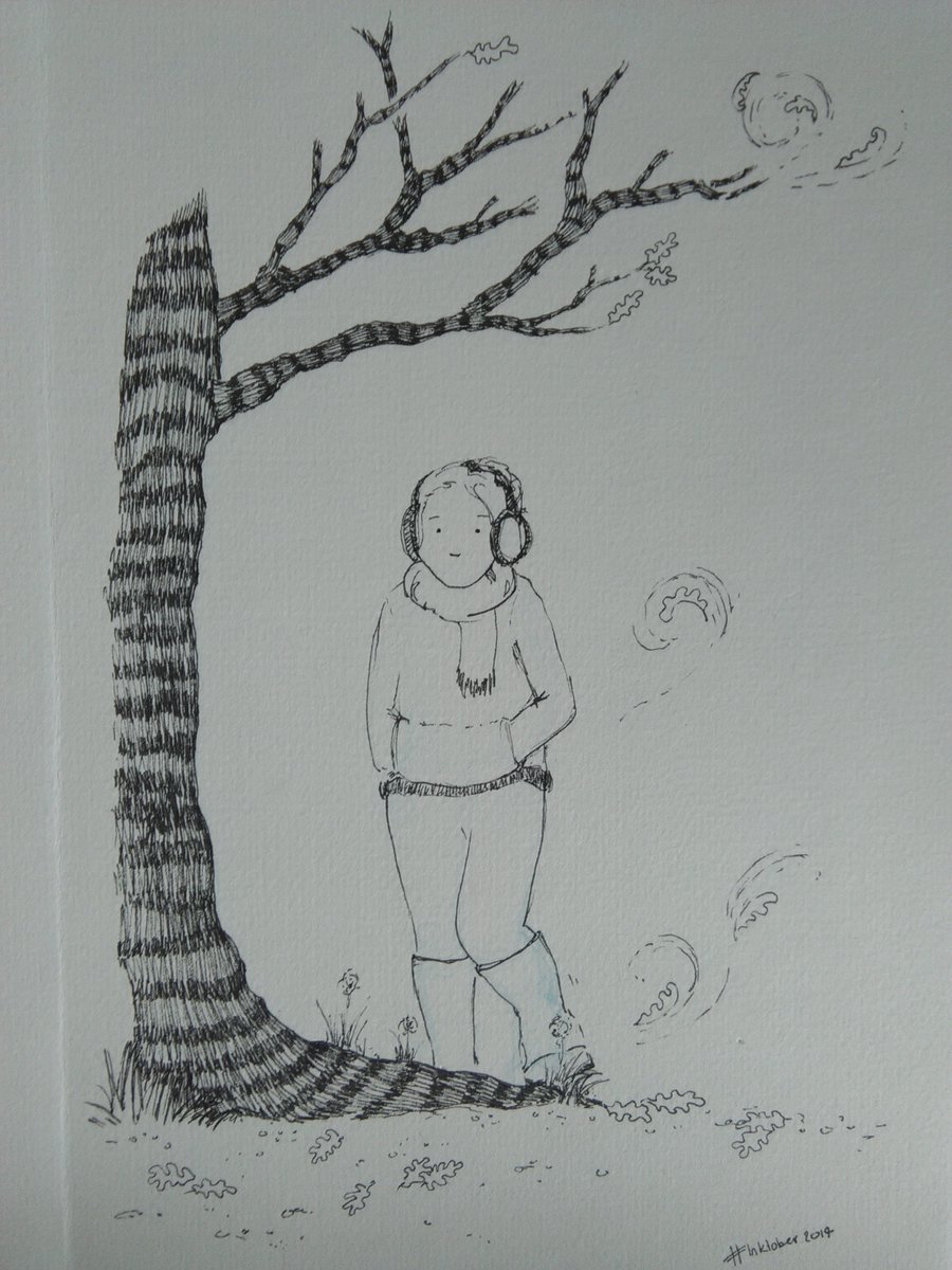 mjpoj's tweet photo. starting simple with #inktober #inktober2017 #comics  #illustration  #art  #octoberwalks  #recovery https://t.co/aoBlMFm8Ge