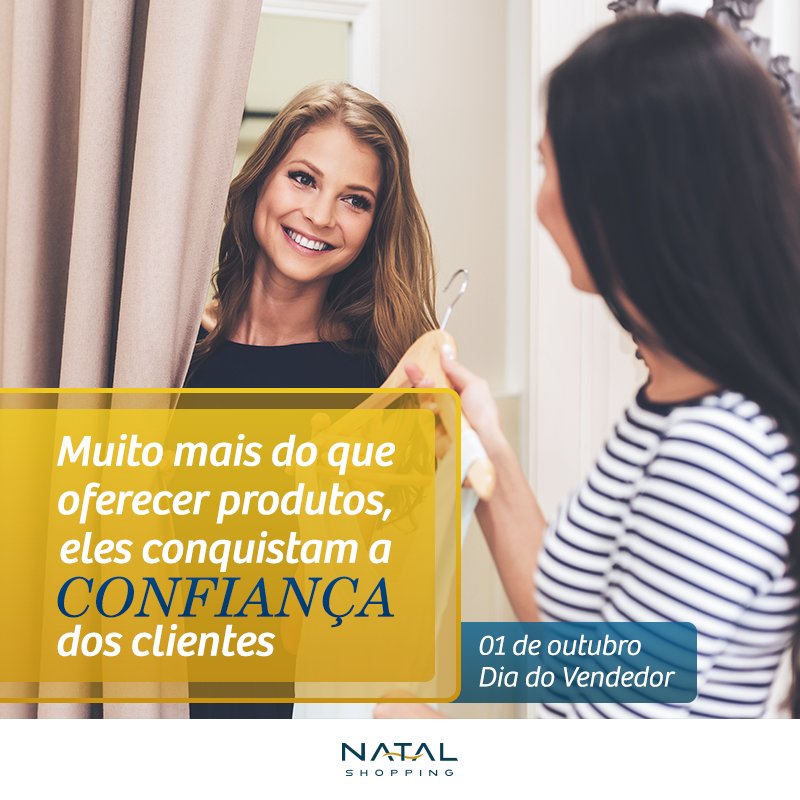 Natal_Shopping's tweet photo. Agradecemos por tanta dedicação a cada um dos vendedores que fazem parte do Natal Shopping! #DiadoVendedor https://t.co/7PafACDgx2