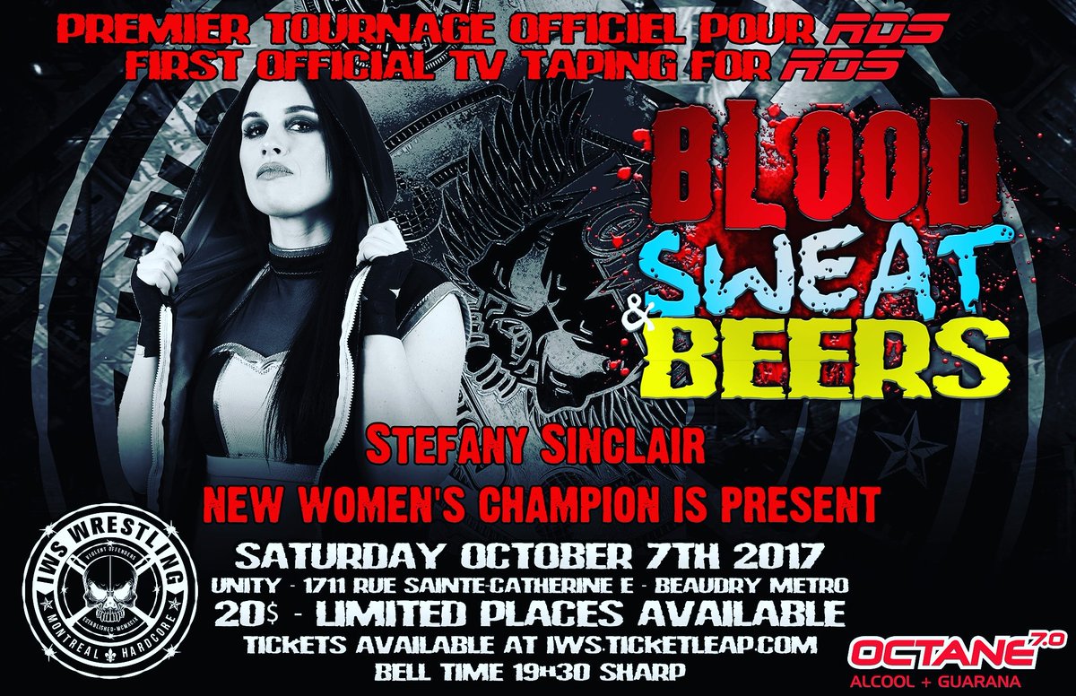 IWSHardcore's tweet photo. The IWS woman's champion is laying out a challenge on our first tv taping !!! https://t.co/oDJaVUwrRq https://t.co/yCXODBNpP5