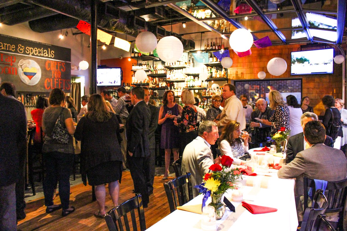 bukowskitavern's tweet photo. Tomorrow is #ChefsForClefts at @PoesTipTapRoom! Colombian cuisine &amp; amazing auction prizes for a great cause. https://t.co/QgrRS6QhPT https://t.co/afGbbaDmUr