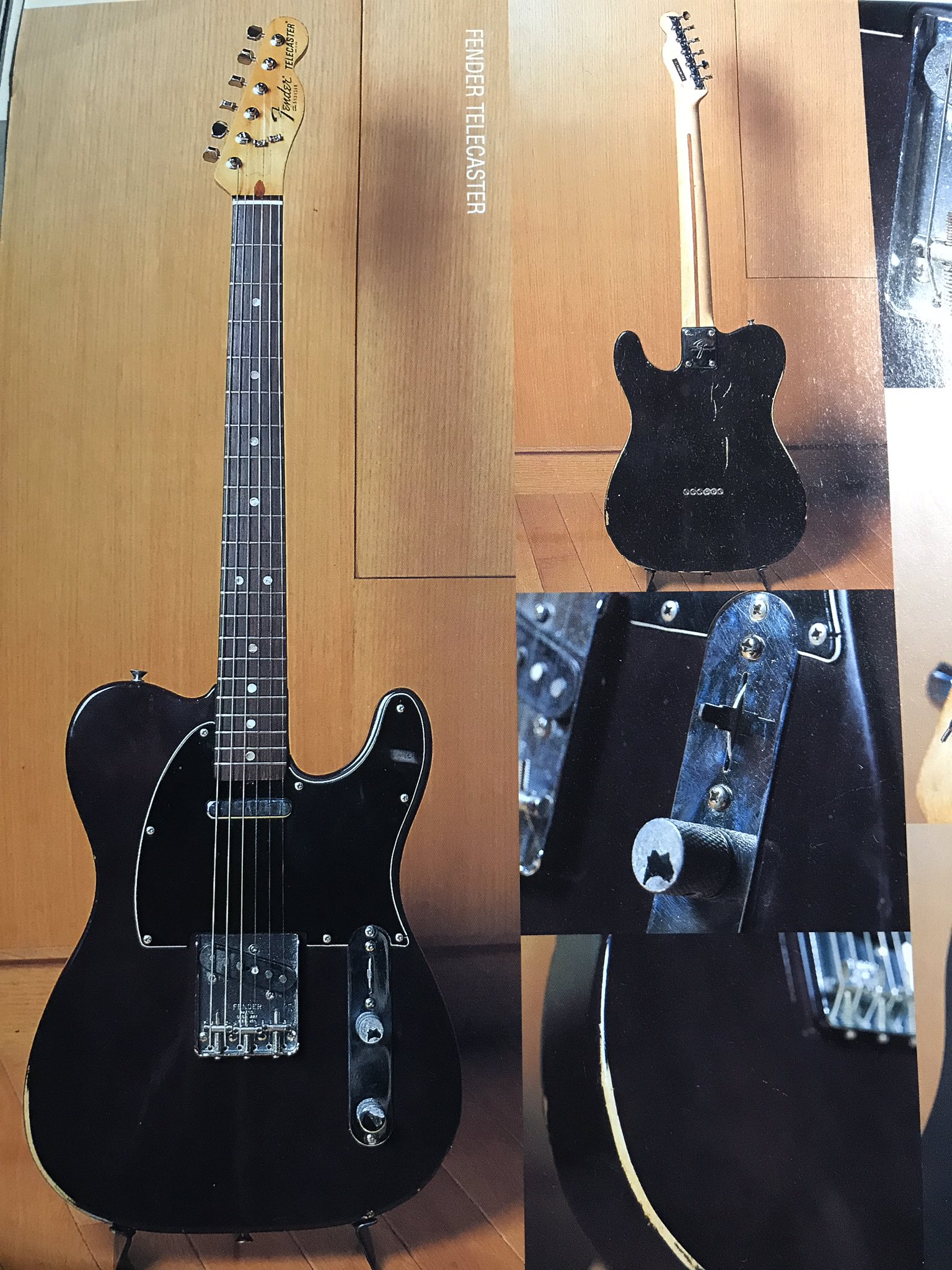 山下達郎さんのテレキャスターにそっくりなFender Japanテレキャスター