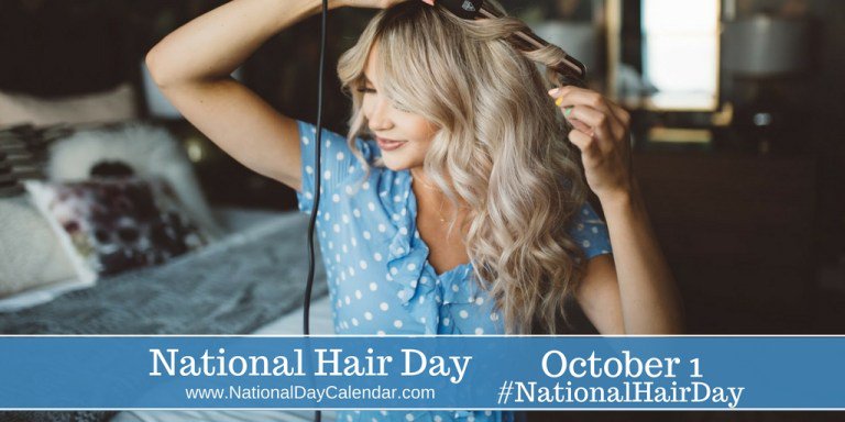NationalDayCal's tweet photo. #NationalHairDay knows it always feels good when our hair has that just left the salon look...  https://t.co/6ch7zPyUcC https://t.co/GhogDZeLfi