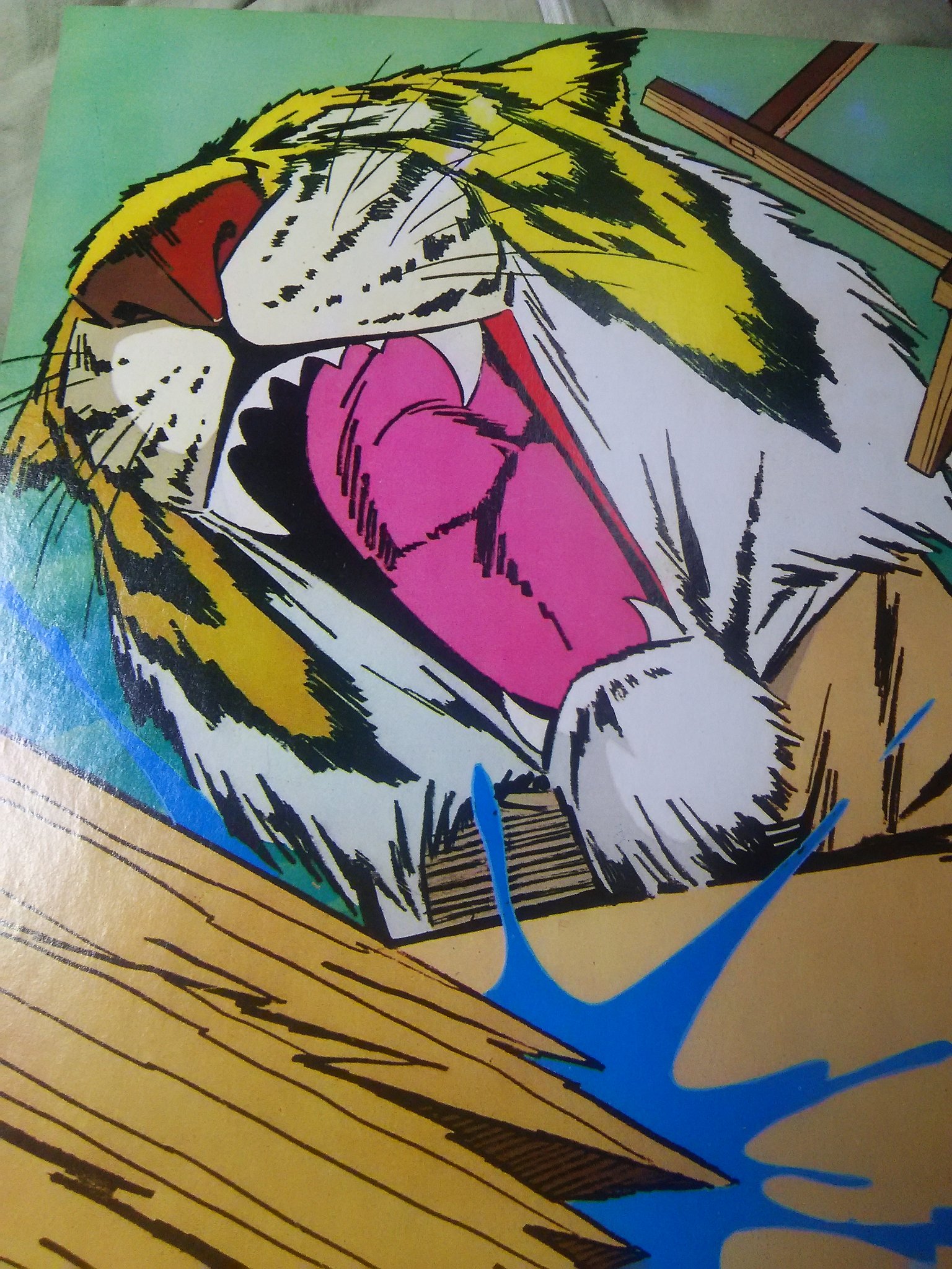 原画/セル画 1点もの】 タイガーマスク 第77話 死闘のタッグ 作画監督