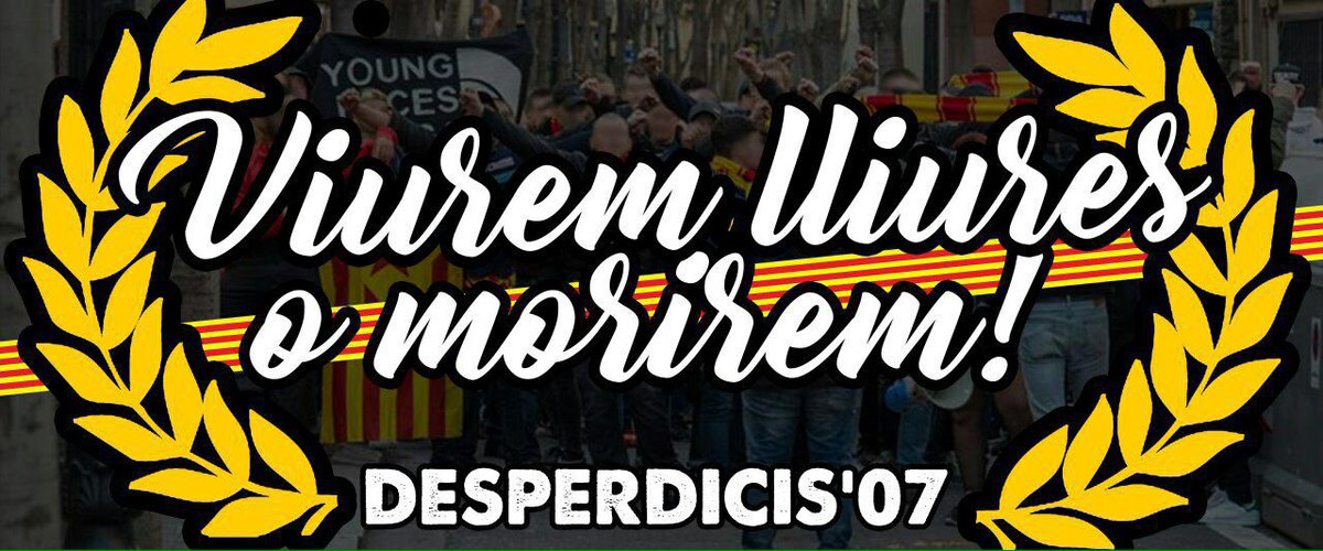 Catalunya clama llibertat, són moments de lluita, el poble català mai ha tingut por ni la tindrà mai.
