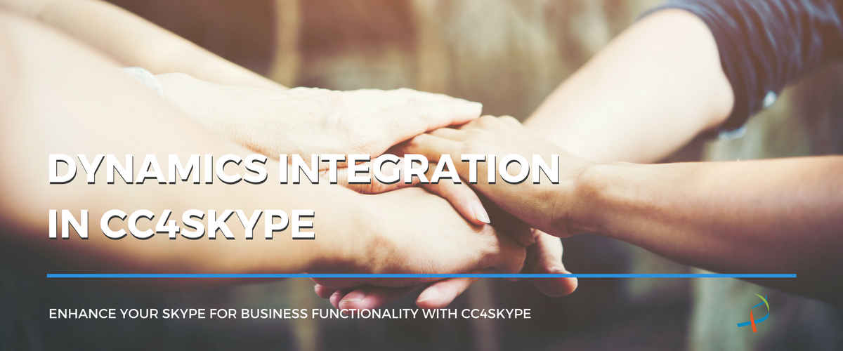 Skype for Business, Dynamics and CC4Skype all in one. A dynamic URL is all CC4Skype needs to connect! buff.ly/2fDzuOU