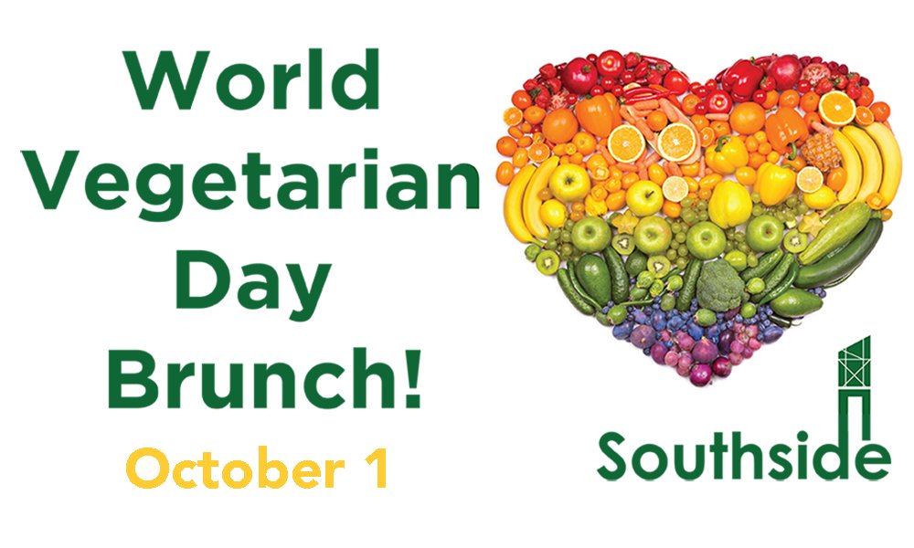 Join us for our vegetarian brunch at Southside on October 1st! <a href="/Mason_Dining/">Mason Dining</a> #shopMason