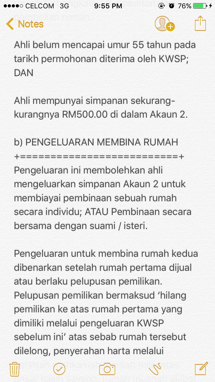 Urban Hartanah On Twitter 1 Pengeluaran Epf Akaun 2 Untuk Membeli Membina Rumah