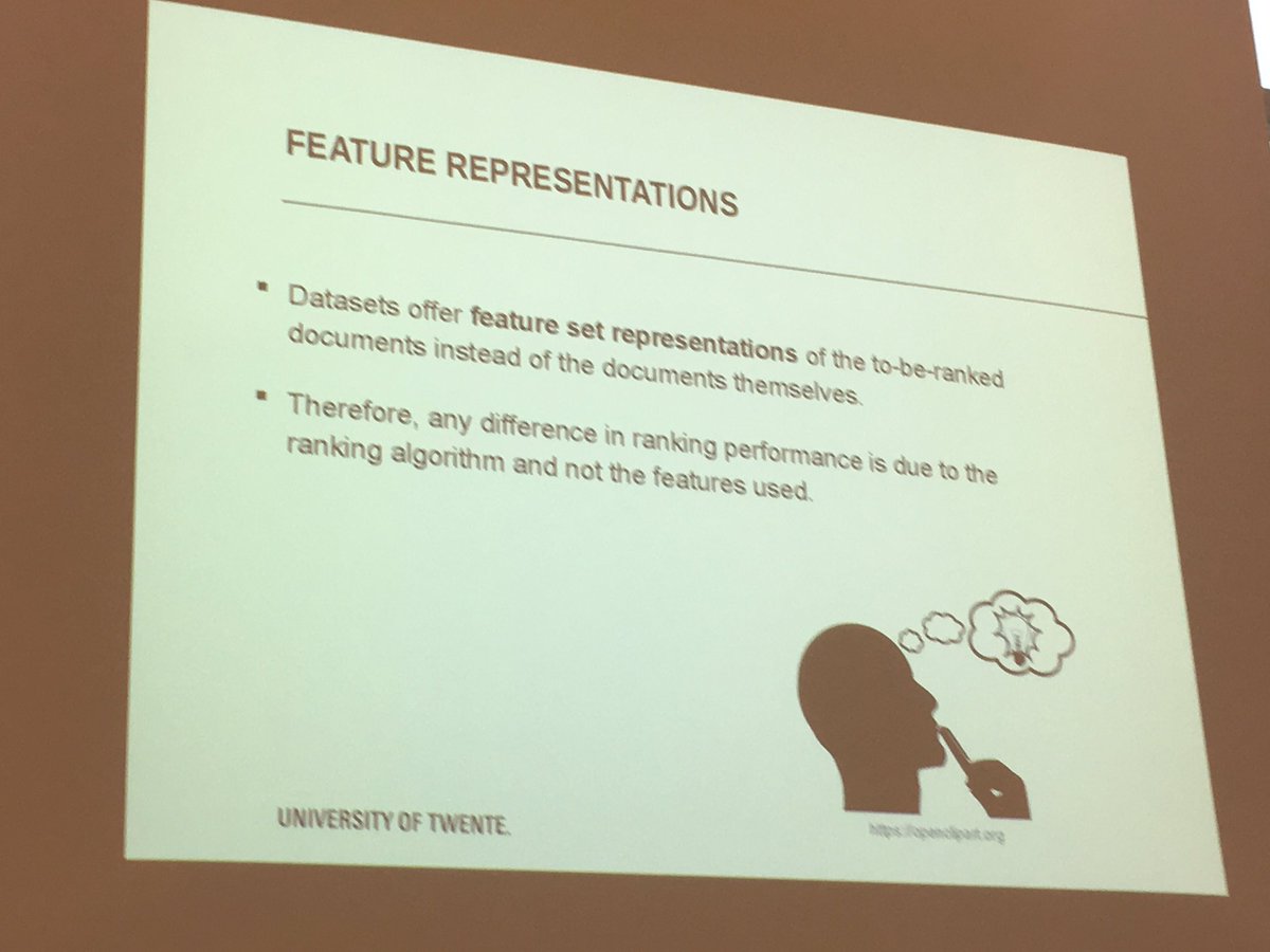 frrncl's tweet photo. #learner2017 #ictir2017 @djoerd key note on cross-algorithm and cross-dataset benchmarking of LtR algorithms https://t.co/JVHWbzOm5w