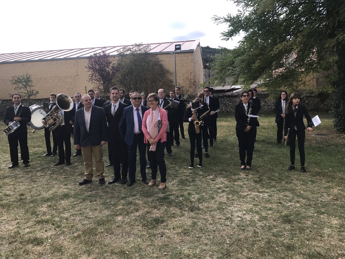 UniMusicalLerma's tweet photo. Muchas gracias a los vecinos de Hontoria del Pinar por su hospitalidad y buenas palabras. https://t.co/iKY9miQQFy