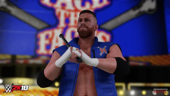 BrayWyatt5's tweet photo. WWE 2K18 - Curt Hawkins! #FaceTheFacts🔥 https://t.co/50heRi6mKN