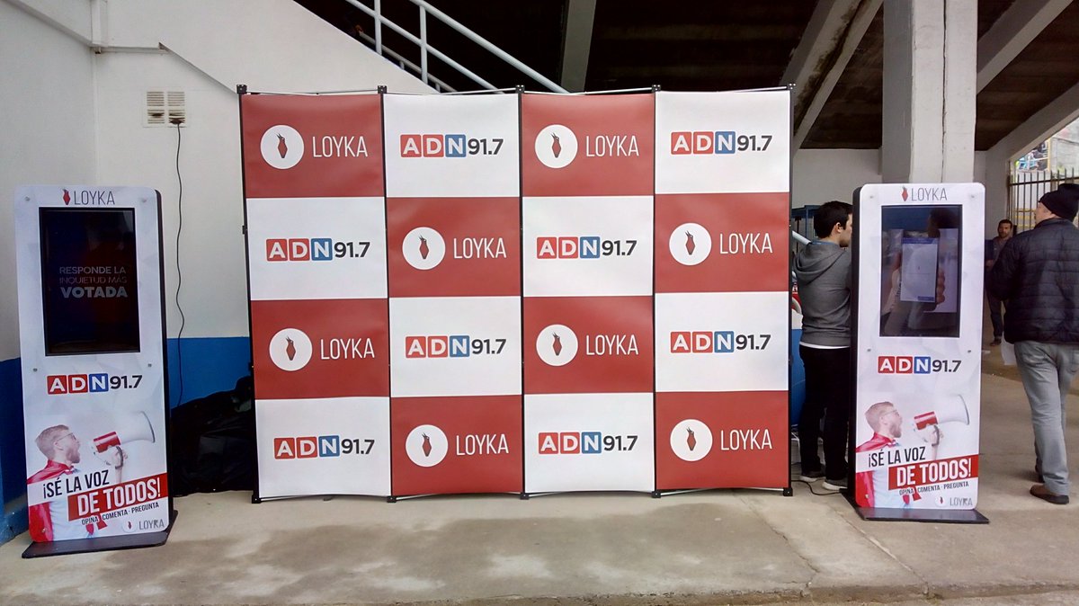 loyka_app's tweet photo. ¡Ya estamos desde el estadio #SanCarlos con nuestro Stand @loyka_app  @ADN, ven a conocernos y se parte de #LaVozdelpueblo! https://t.co/moa7zWnNte