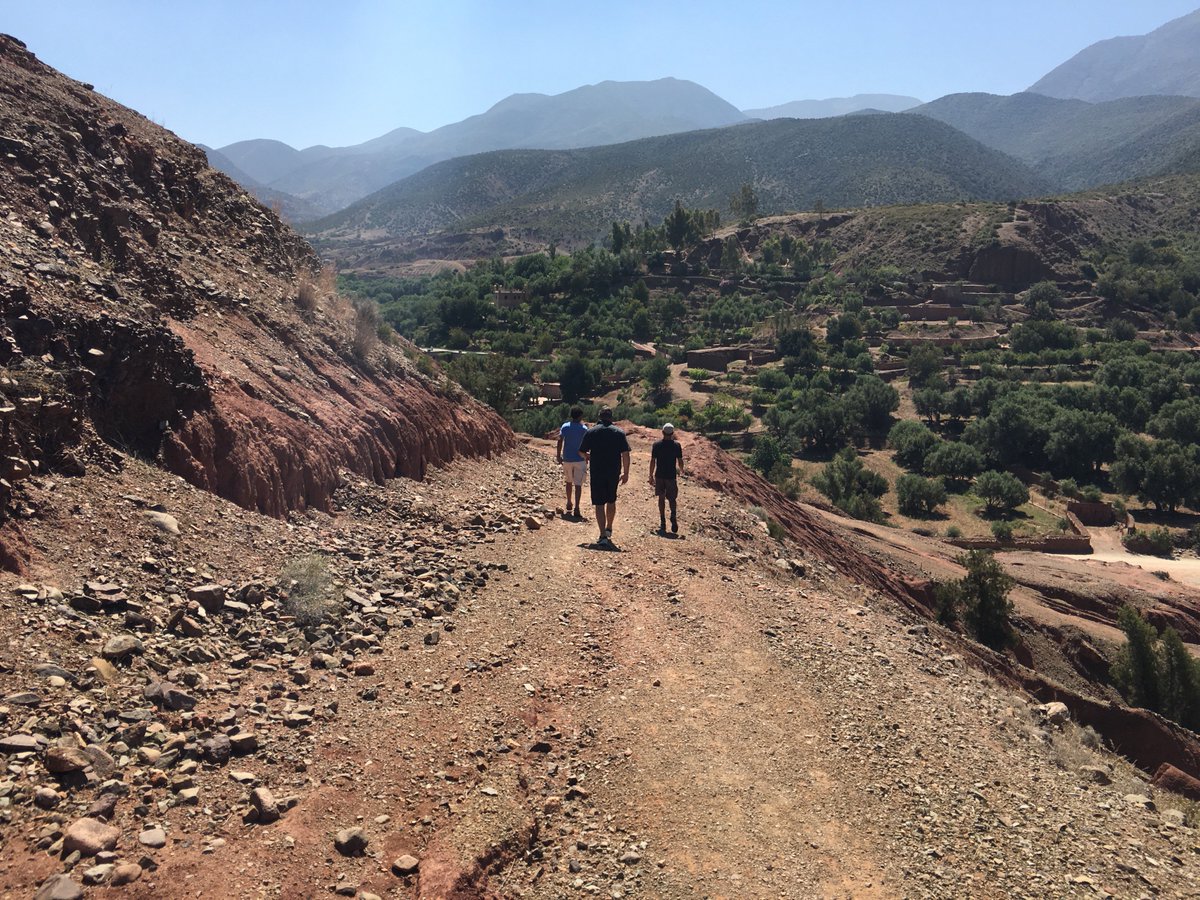 zach_dovey's tweet photo. As you stare down the barrel of a UK Winter, think of sunny weekend breaks @LAmandierHotel in the High Atlas Mountains #Sunshine #Hiking https://t.co/ncrWsFCX4F