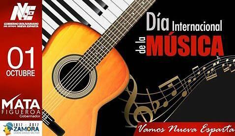 Iadecebne's tweet photo. 01DeOctubre Día Internacional de la Música
#TriunfandoPorLaCultura
#VamosNuevaEsparta
#EnNuevaEspartaGanaMata https://t.co/wflt0hQa6q