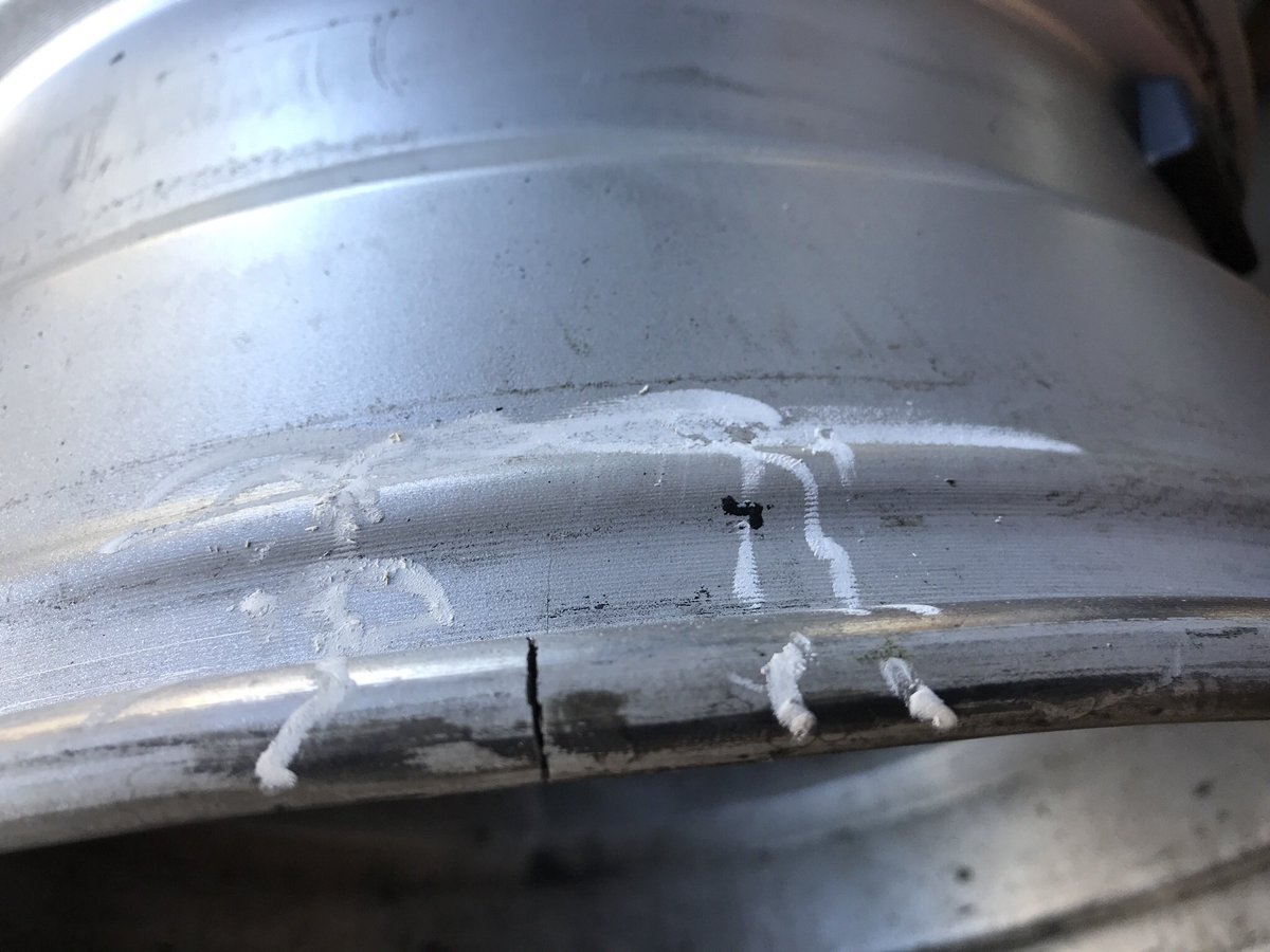 Cracked a rim over the weekend 🙁