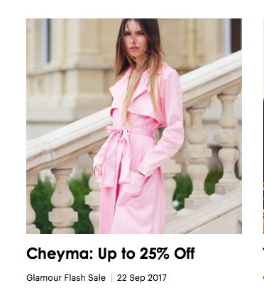 CheymaFashion's tweet photo. THE @GlamourMagUK FLASH SALE IS NOW UNTIL MIDNIGHT! check out: https://t.co/jRj0nyIWFg to have an exclusive discount code! 💝 https://t.co/MzY30trb26