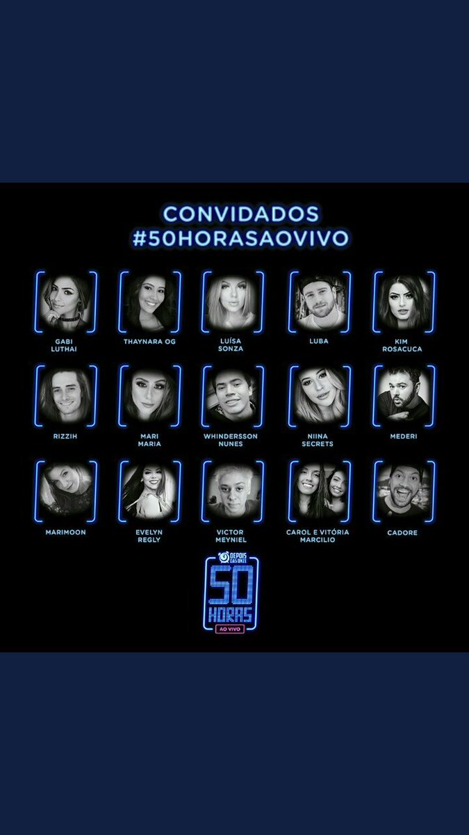 AmandaZoussa's tweet photo. #50HorasAoVivo
Agora a internet quebrou. Eu não mais é nada. Eu não digo memo 😂😂😂❤❤❤💗 https://t.co/5migiSoaZX