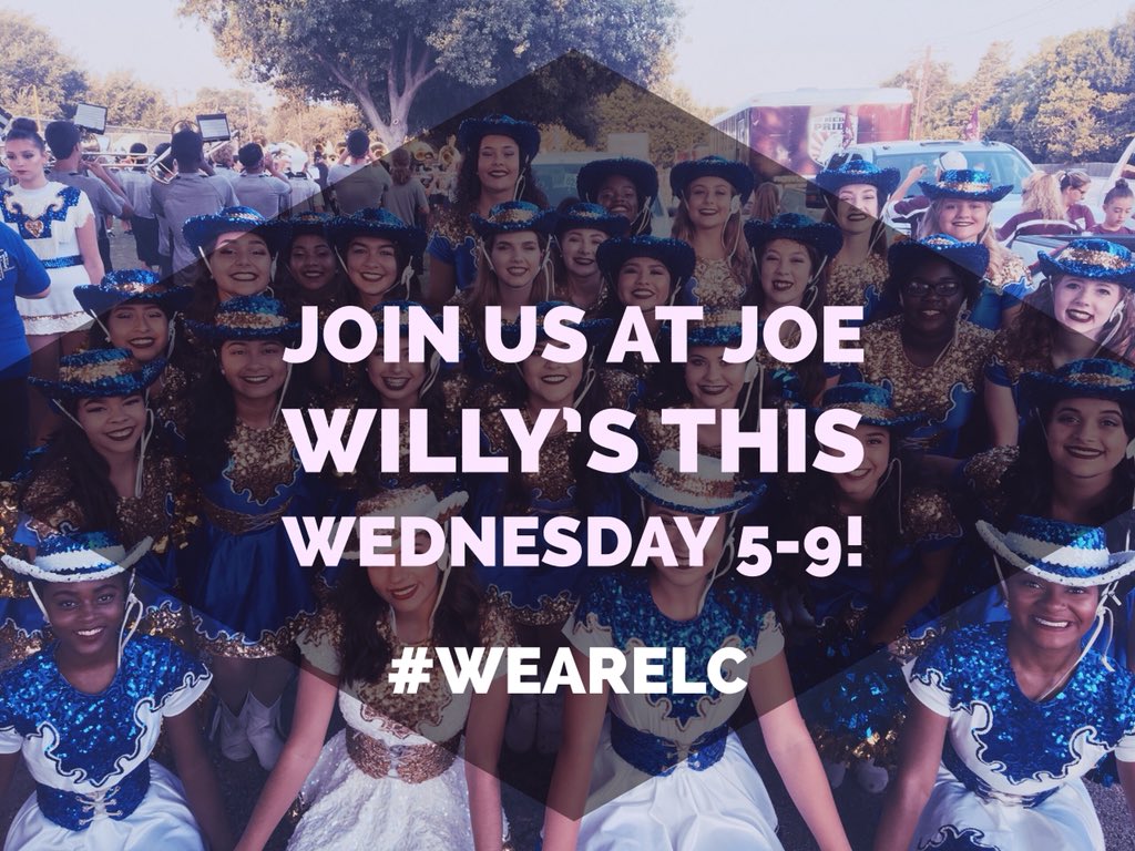 LC_Sweethearts's tweet photo. Join us at Joe Willy’s on Wednesday to support your favorite girls! 💙 #WeAreLC https://t.co/KaAHNV8NXc