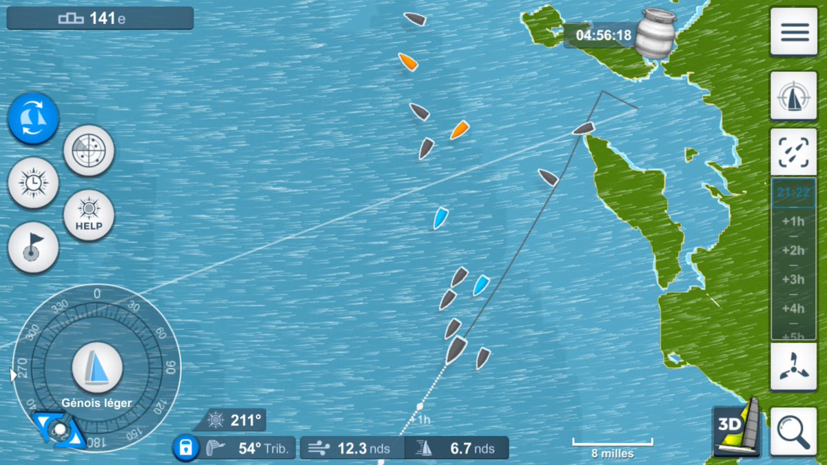 OxvenVR's tweet photo. @MiniTransat2017 Let's go ! Direction les Canaries. Bon vents à la communauté @VirtualRegatta. https://t.co/YwZiAxLaDY