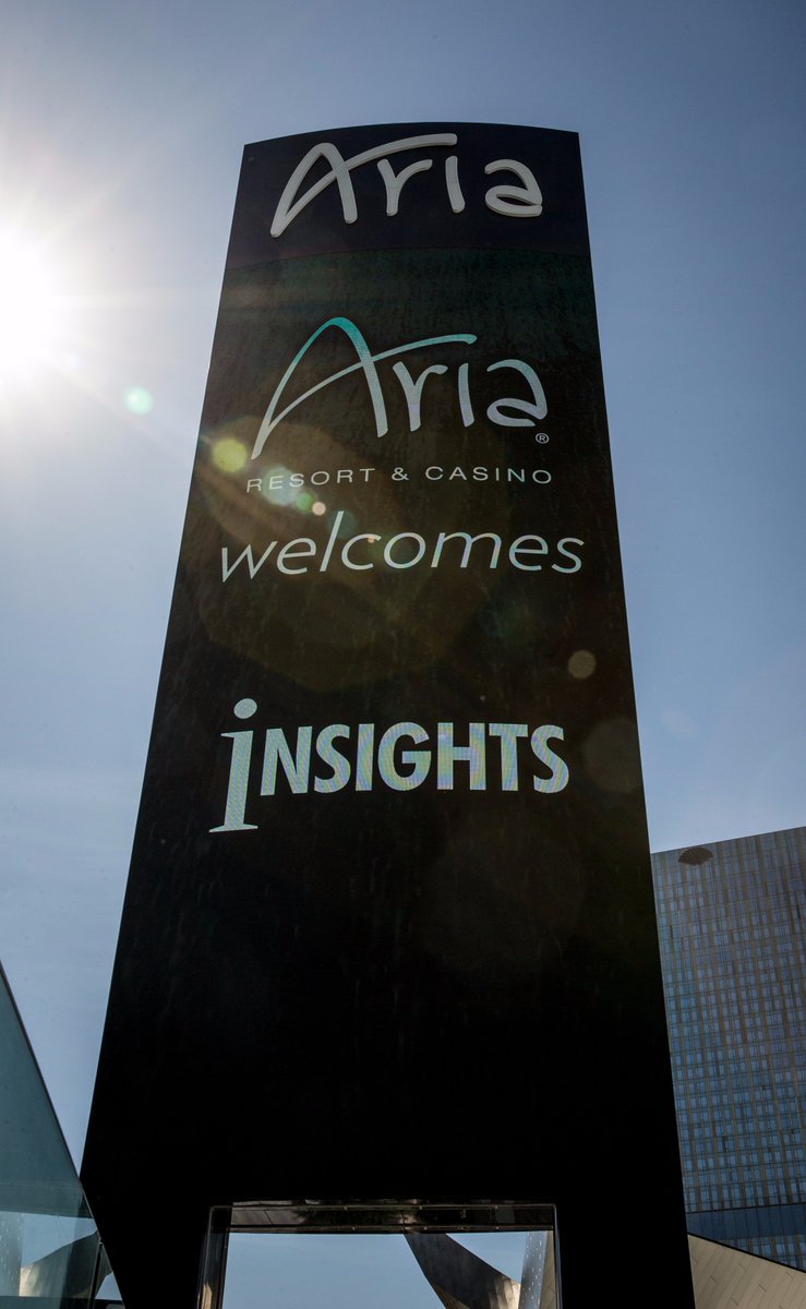A big thank you to our friends at <a href="/AriaLV/">ARIA Las Vegas</a> for welcoming #CeridianINSIGHTS to Las Vegas. T-24 hours until kick-off!