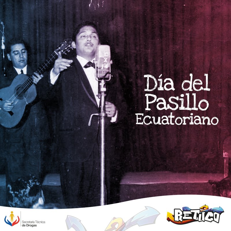 RetucoEC's tweet photo. ¿Conoces la música de Julio Jaramillo? Hoy se recuerda el #DíaDelPasillo, un género musical que es parte de nuestra identidad nacional https://t.co/L8CKELDYRF