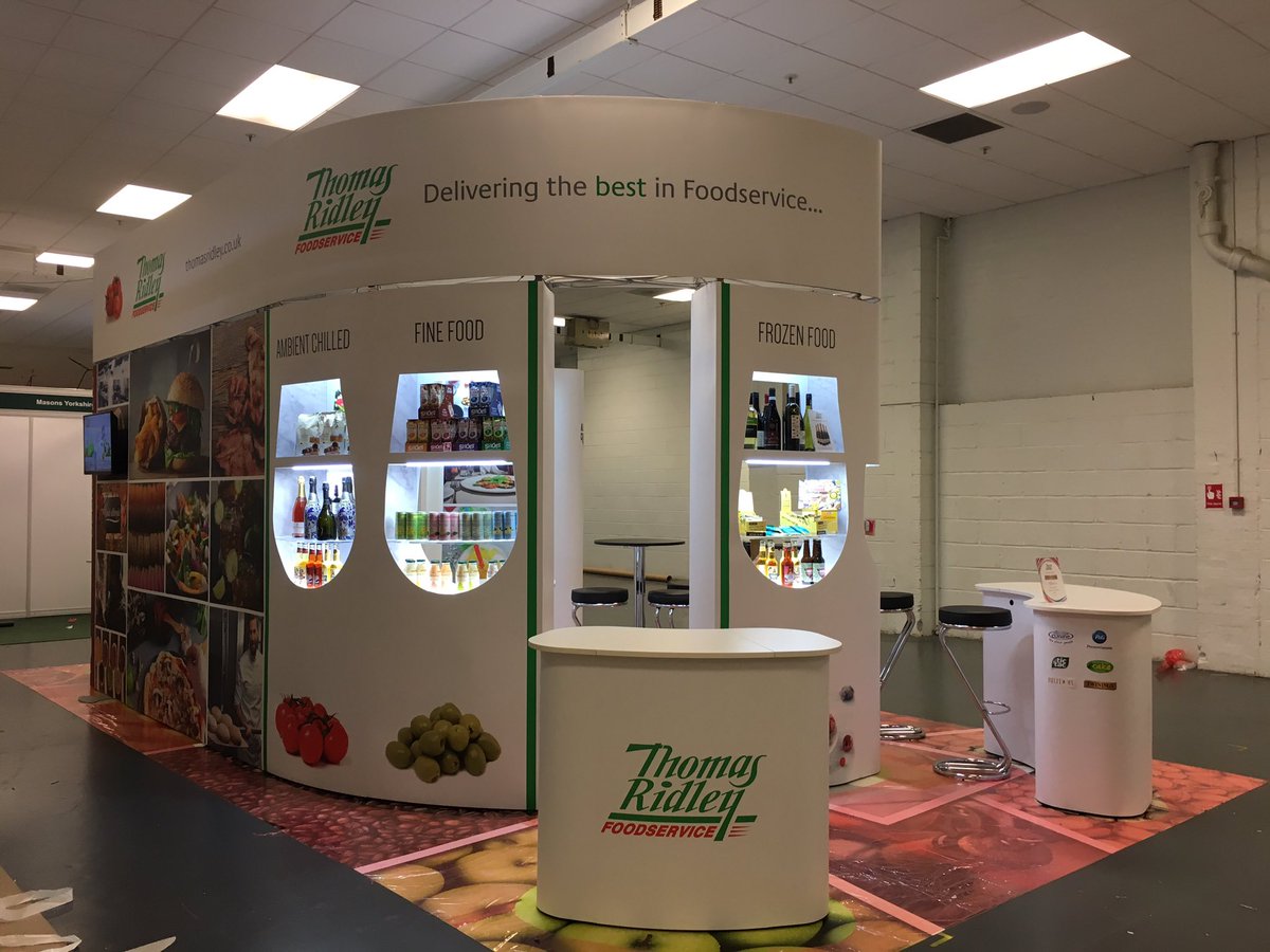 Our stand is all set up and ready for the <a href="/RestaurantShow/">The Restaurant Show</a> tomorrow. Will we see you there? Stand UH60!  #TRS2017