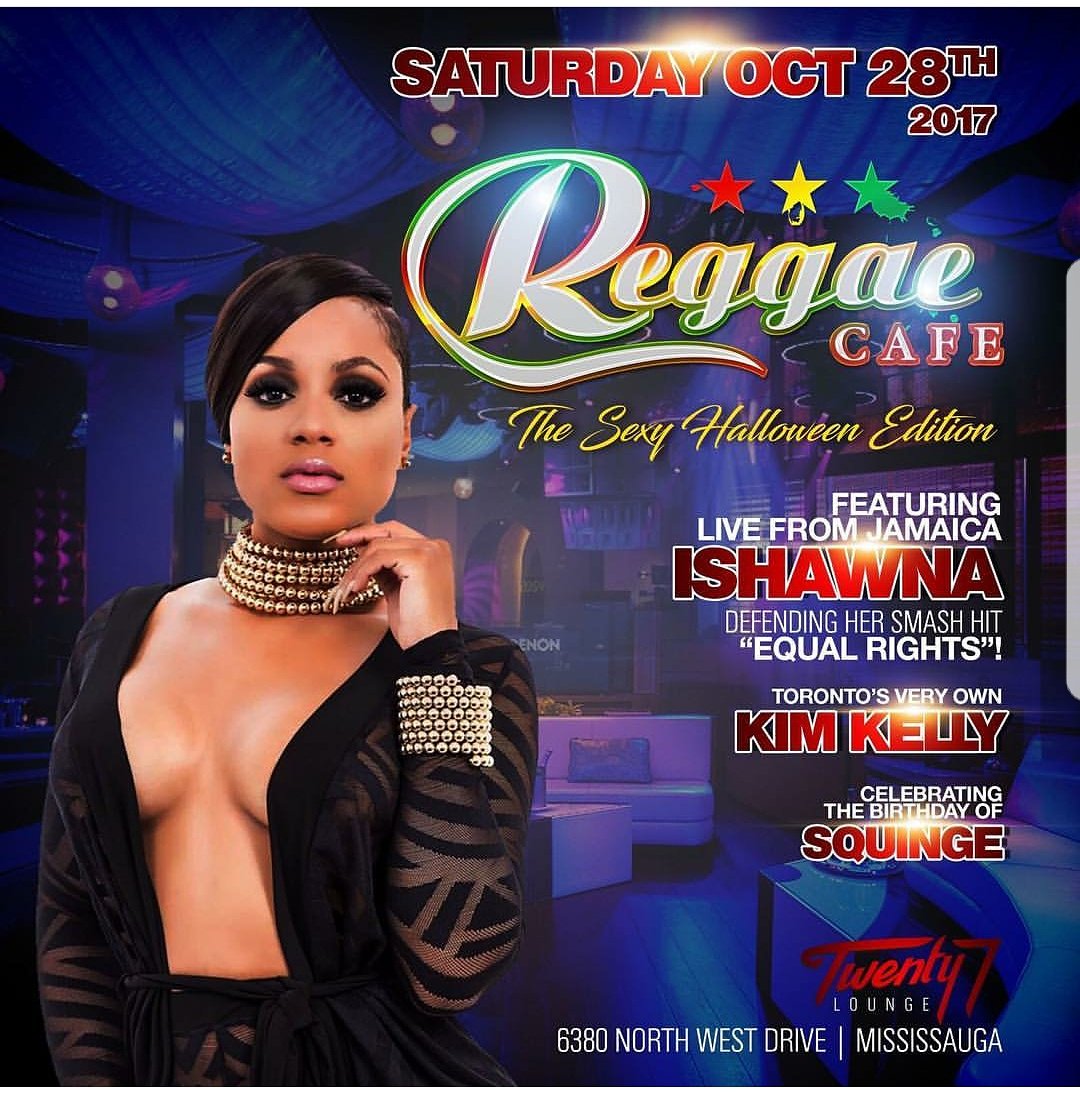 SouljahRenegade's tweet photo. #ReggaeCafe Saturday,Oct 28 #Squinge B-Day. #Scorpio Season. #Halloween Bash! https://t.co/hZHXyTRuEX