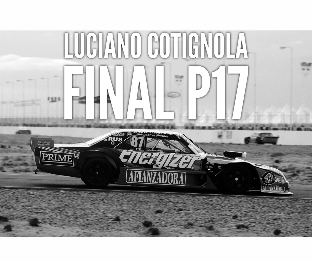 sprintracingok's tweet photo. Nqn @lucianocoti54 Venía peleando en la punta,una complicación c el neumático lo obligó a entrar a boxes.Pudo terminar 17 sin perder vueltas https://t.co/xYPxv5JMZb