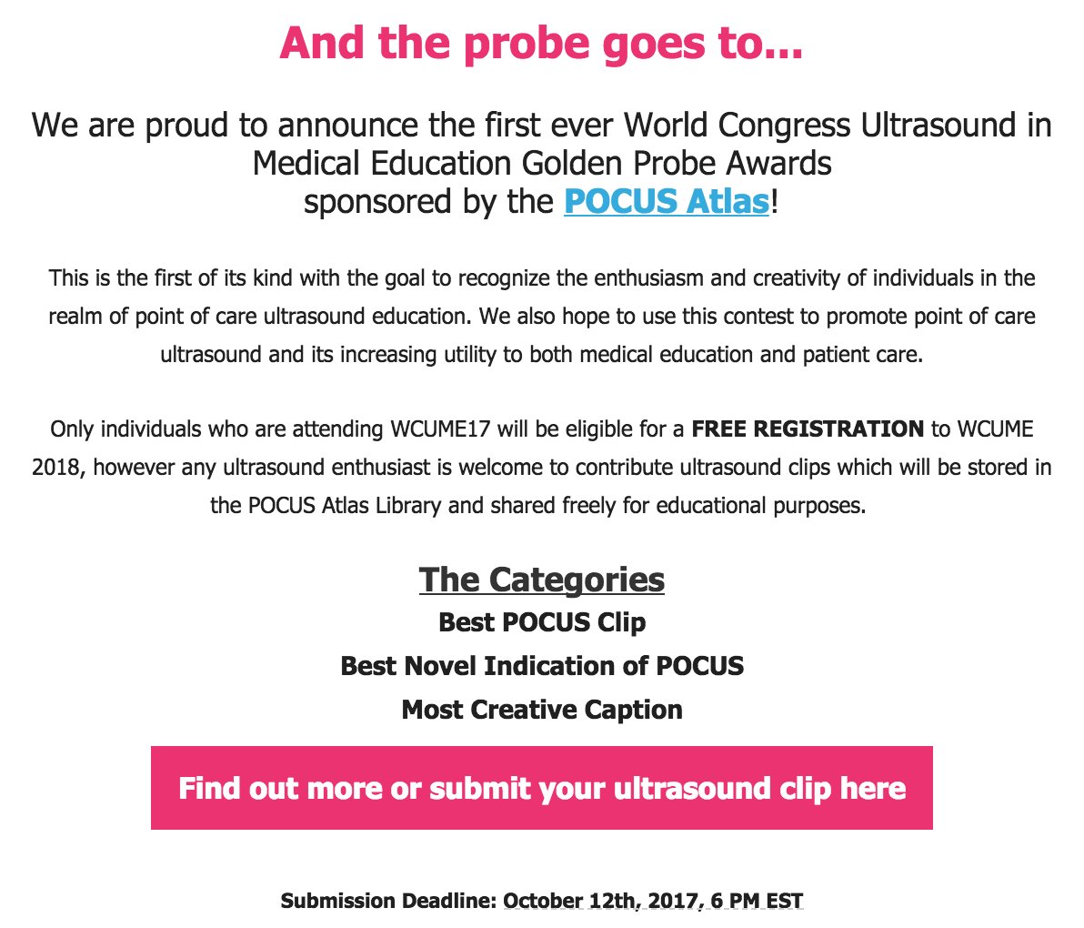WINFOCUS's tweet photo. #WCUME17 #Montreal 🇨🇦 12-15OCT17
#GoldenProbe award 
https://t.co/yfNaaIKaBF https://t.co/zzbGuF6xiS