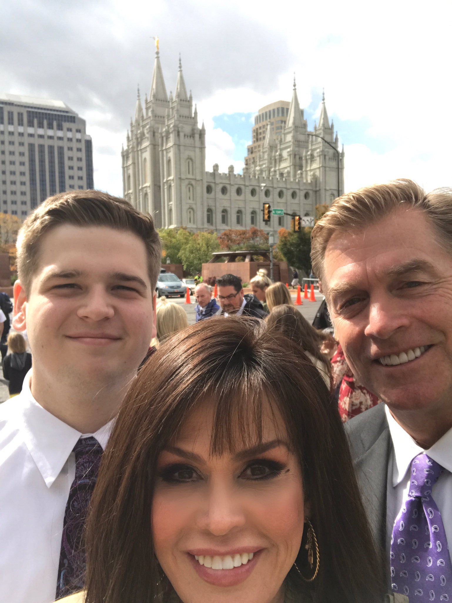 Marie Osmond on Twitter "At last session of LDSConf with